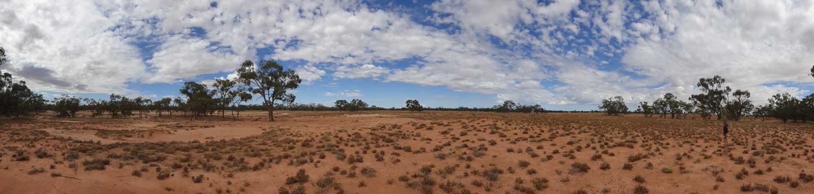 Australian outback, wide open arid land