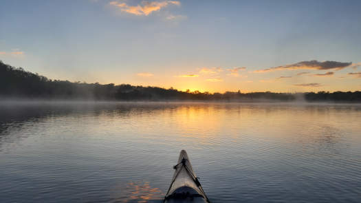 Sunrise on the lake