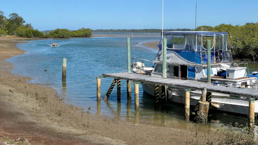 Coastal tidal creek