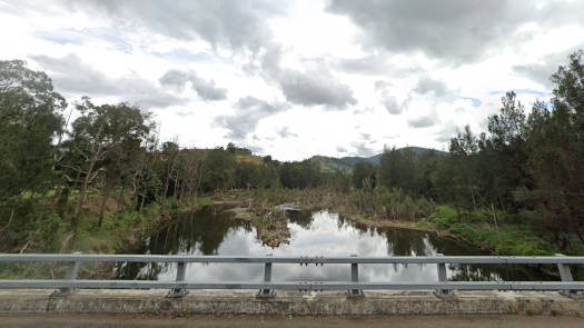 stream view from bridge