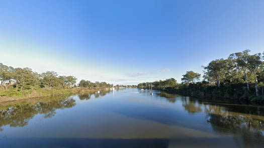 River view from bridge