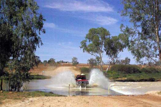 4wd river crossing